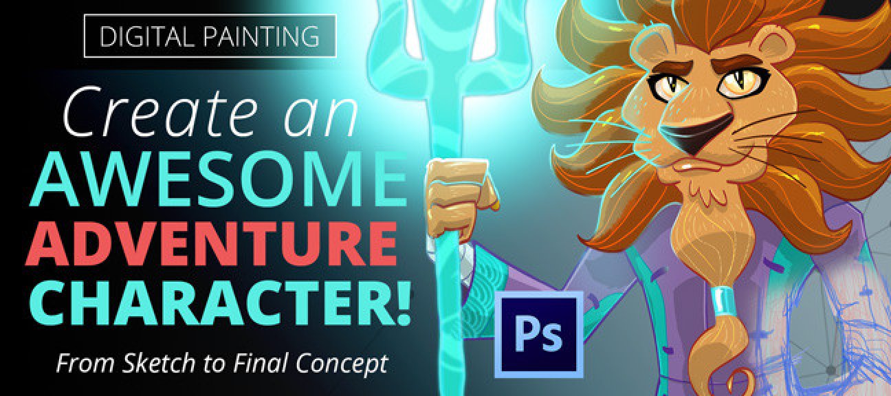 Digital Painting: Create an Awesome Adventure Character!
