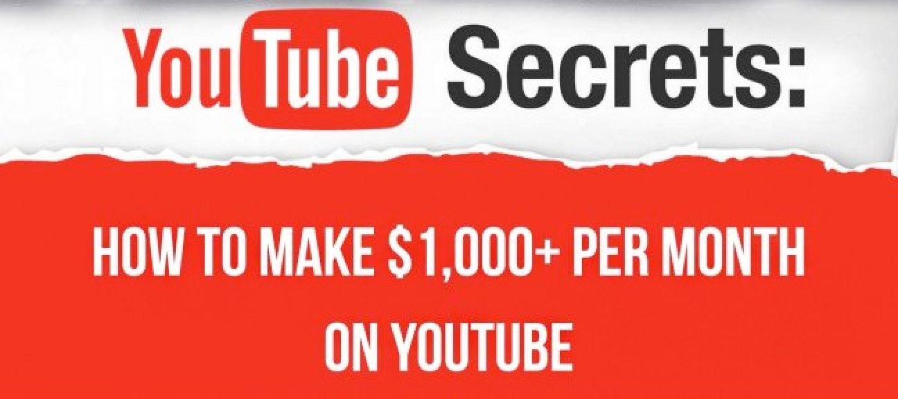 YouTube 10 Ways To Earn $1,000+ Per Month
