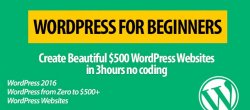 WordPress Beginners From Zero To Beautiful $500 Websites In 3 Hours tutorial